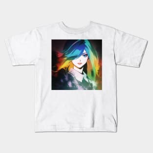 Pop Art Girl Kids T-Shirt